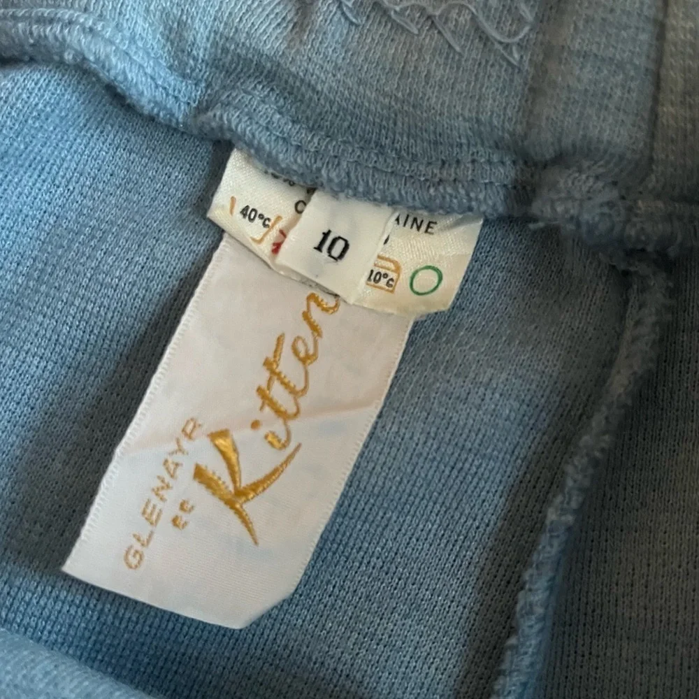 Glenayr Kitten Blue Wool‎ Blend Straight Leg Pants Size 10